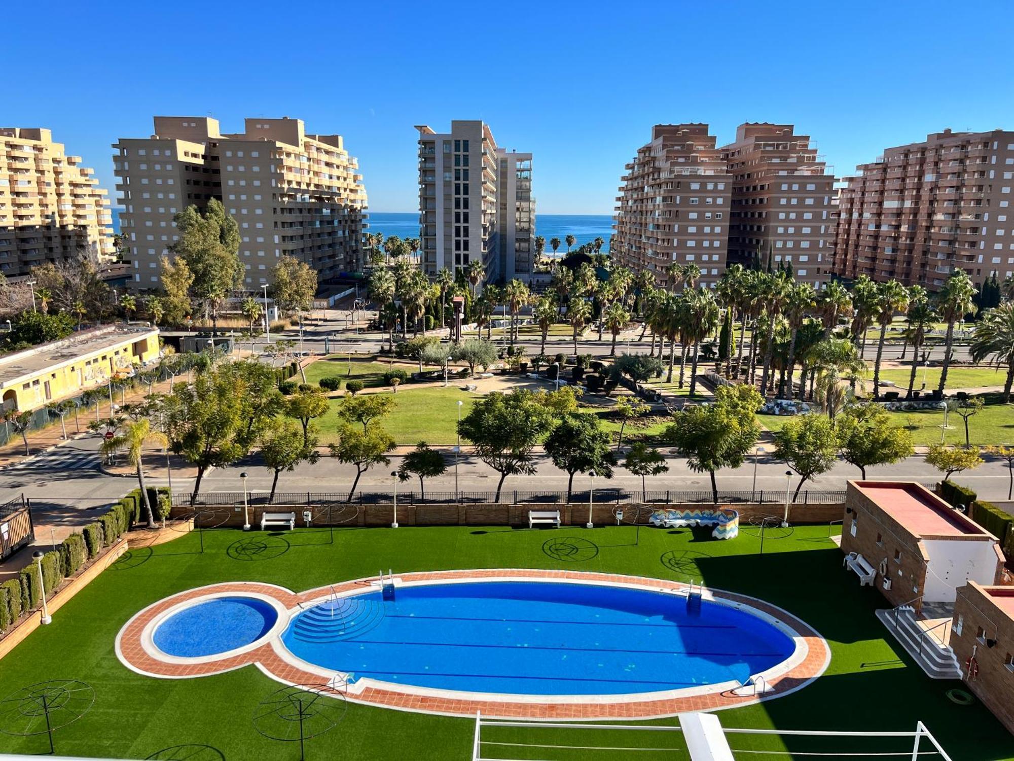 Apartament Acv - Torremar-2ª Linea Planta 5 Frontal 2 Oropesa del Mar Zewnętrze zdjęcie