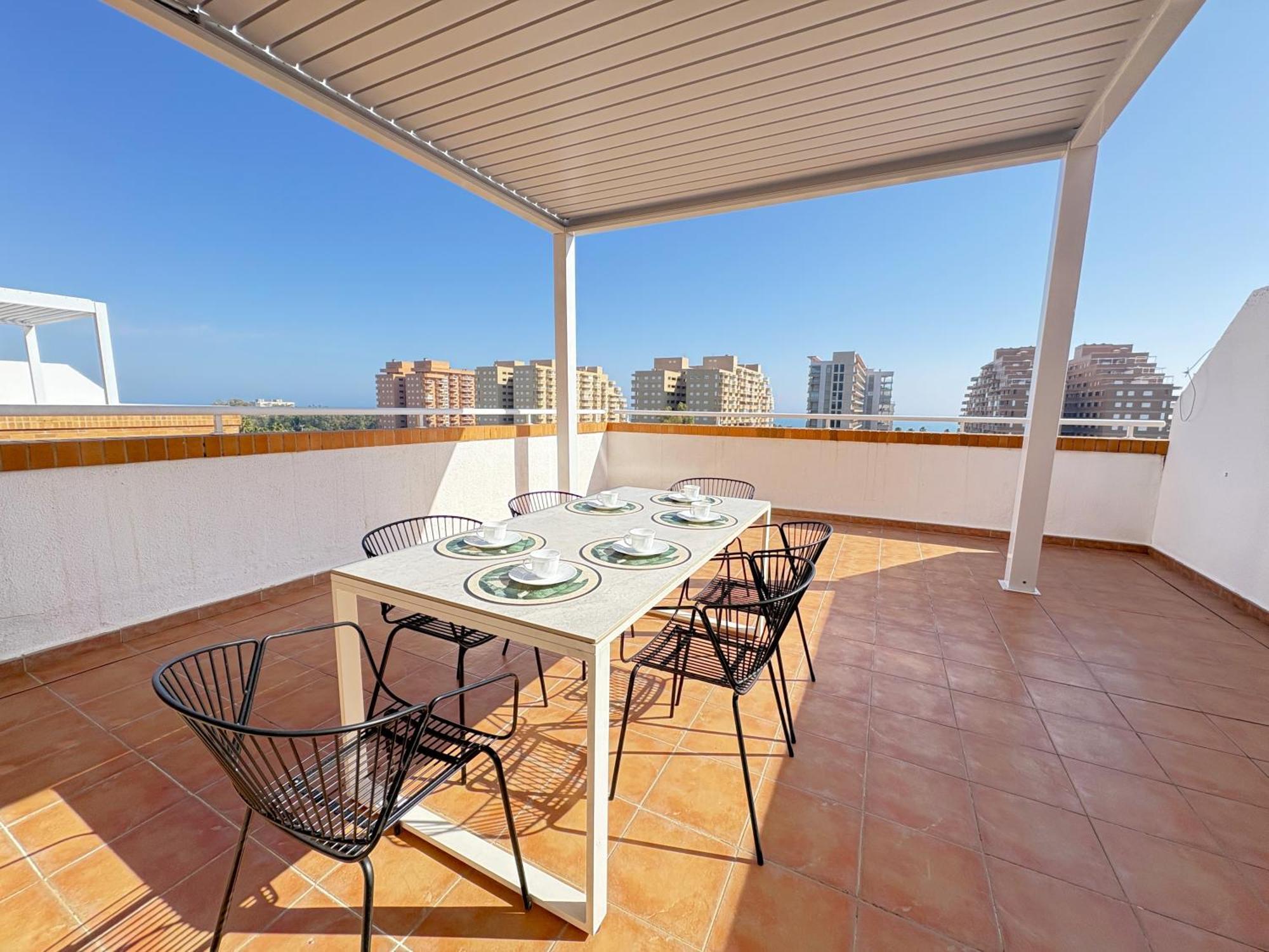 Apartament Acv - Torremar-2ª Linea Planta 5 Frontal 2 Oropesa del Mar Zewnętrze zdjęcie